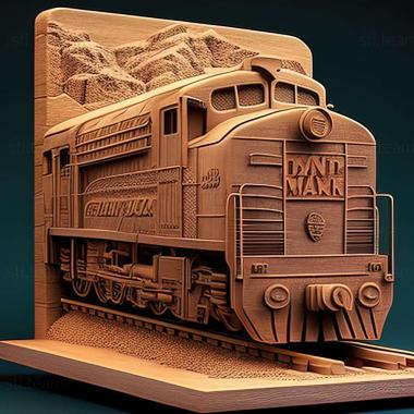 3D модель Гра Trainz Railroad Simulator 2004 (STL)